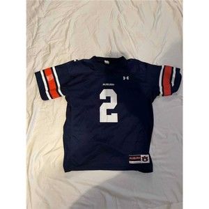 Under Armour Kids #2 SEC Auburn Tigers Under Armour Stitched Jersey Size L